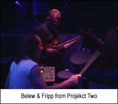 Belew and Fripp