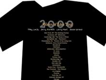 Back of the Tour T-shirt will go here