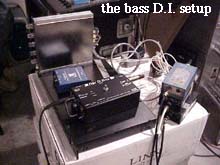 Bass D.I. Setup